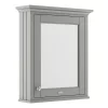 Old London 600mm Mirror Cabinet - Storm Grey -Vanity Unit Bathroom Suites lon214 l