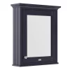 Old London 600mm Mirror Cabinet - Twilight Blue 1 Old London 600mm Mirror Cabinet - Twilight Blue -Vanity Unit Bathroom Suites lon314 l