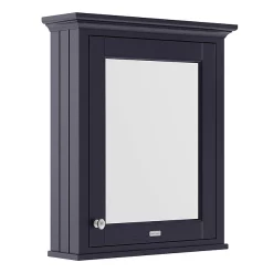 Old London 600mm Mirror Cabinet - Twilight Blue