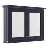 Old London 1050mm Mirror Cabinet - Twilight Blue -Vanity Unit Bathroom Suites lon317 l
