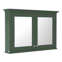 Old London 1050mm Mirror Cabinet - Hunter Green