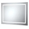 Hudson Reed Prisma 800 X 600mm LED Touch Sensor Mirror With Demister Pad -Vanity Unit Bathroom Suites lq092 l1a