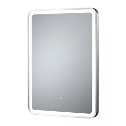 Nuie 700 X 500mm Silver LED Touch Sensor Mirror + Anti-Fog