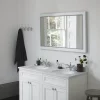 Urlington Bathroom Burlington Framed 120 Mirror With LED Illumination - Classic Grey