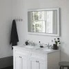 Urlington Bathroom Burlington Framed 120 Mirror With LED Illumination - Dark Olive