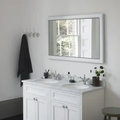Urlington Bathroom Burlington Framed 120 Mirror With LED Illumination - Dark Olive