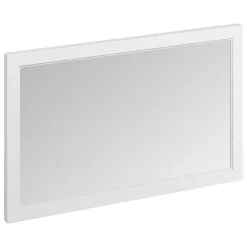 Urlington Bathroom Burlington Framed 120 Mirror - Matt White