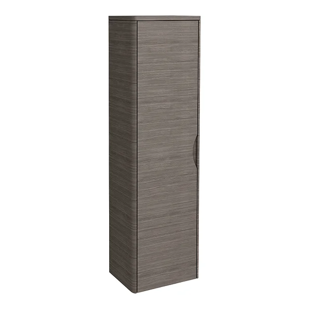 Monza Bathroom Monza Grey Avola 350mm Wide Tall Wall Hung Unit (Depth 250mm) 4 Monza Bathroom Monza Grey Avola 350mm Wide Tall Wall Hung Unit (Depth 250mm) - Image 2