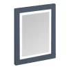 Urlington Bathroom Burlington Framed 60 Mirror With LED Illumination - Blue -Vanity Unit Bathroom Suites m6mb l