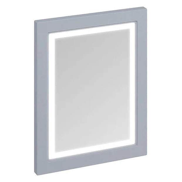 Urlington Bathroom Burlington Framed 60 Mirror With LED Illumination - Classic Grey 3 Urlington Bathroom Burlington Framed 60 Mirror With LED Illumination - Classic Grey