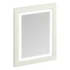 Urlington Bathroom Burlington Framed 60 Mirror With LED Illumination - Sand 1 Urlington Bathroom Burlington Framed 60 Mirror With LED Illumination - Sand -Vanity Unit Bathroom Suites m6ms l
