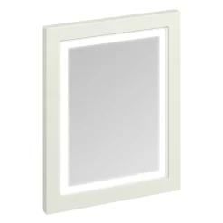Urlington Bathroom Burlington Framed 60 Mirror With LED Illumination - Sand