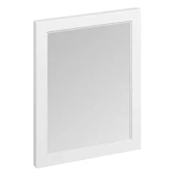 Urlington Bathroom Burlington Framed 60 Mirror - Matt White