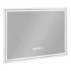 Toreno 700x500mm LED Illuminated Mirror Inc. Anti-Fog, Digital Clock & Touch Sensor -Vanity Unit Bathroom Suites mir009 d2