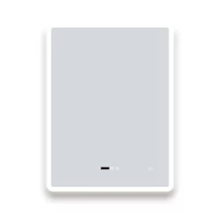 Toreno 600 X 800mm LED Bluetooth Mirror Incl. Shaver Socket + Anti-Fog -Vanity Unit Bathroom Suites mir010n d1