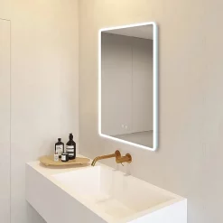 Toreno 800 X 600mm LED Illuminated Bluetooth Mirror Inc. Touch Sensor + Anti-Fog -Vanity Unit Bathroom Suites mir012 d4