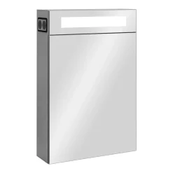 Toreno 400x600mm LED Illuminated Mirror Cabinet Inc. Bluetooth, Infrared Sensor & Shaving Port -Vanity Unit Bathroom Suites mir016 l1