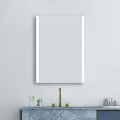 Toreno 500x700mm LED Illuminated Bluetooth Mirror Cabinet With Motion Sensor, Shaving Socket & Anti-Fog -Vanity Unit Bathroom Suites mir017 d3n