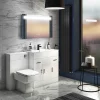 Toreno 1200 X 600mm Landscape LED Back-lit Bluetooth Mirror Incl. Touch Sensor + Anti-Fog -Vanity Unit Bathroom Suites mir021 n d2