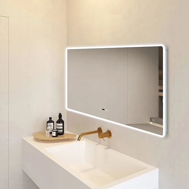Toreno 1200 X 600mm Bluetooth LED Illuminated Mirror Inc. Anti-Fog, Shaver Socket & Touch Sensor 8 Toreno 1200 X 600mm Bluetooth LED Illuminated Mirror Inc. Anti-Fog, Shaver Socket & Touch Sensor - Image 6