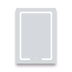 Toreno 500x700mm LED Illuminated Mirror Inc. Touch Sensor -Vanity Unit Bathroom Suites mir034 d1n