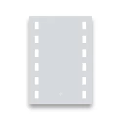 Toreno 500x700mm LED Illuminated Mirror Incl. Touch Sensor -Vanity Unit Bathroom Suites mir041 d1n