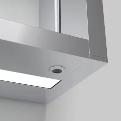 Toreno 500 X 700mm LED Illuminated 2-Door Mirror Cabinet With Motion Sensor, Shaving Socket & Anti-Fog