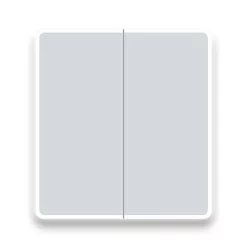 Toreno 700 X 650mm LED Illuminated 2-Door Mirror Cabinet With Motion Sensor, Shaving Socket & Anti-Fog -Vanity Unit Bathroom Suites mir401 d1