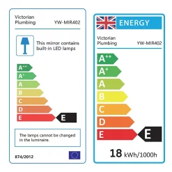 Toreno 700 X 800mm LED Illuminated 2-Door Mirror Cabinet With Motion Sensor, Shaving Socket & Anti-Fog 11 Toreno 700 X 800mm LED Illuminated 2-Door Mirror Cabinet With Motion Sensor, Shaving Socket & Anti-Fog -Vanity Unit Bathroom Suites mir402 d2