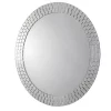 Croydex Meadley Circular Mirror With Mosaic Surround 600 X 600mm -Vanity Unit Bathroom Suites mm700700ai4
