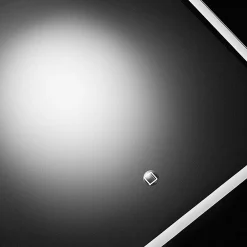 Croydex Chilcombe Hang N Lock Illuminated Mirror With Demister Pad 500 X 700mm -Vanity Unit Bathroom Suites mm720200e d3