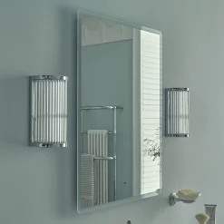 Heritage Bathroom Heritage Stanmer 600 X 800mm Illuminated Rectangle Mirror With Demister Pad -Vanity Unit Bathroom Suites mstnf6080 d1