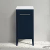 Victorian Plumbing Montrose Indigo Blue Laundry Unit With Chrome Handle -Vanity Unit Bathroom Suites mtlamicp d3