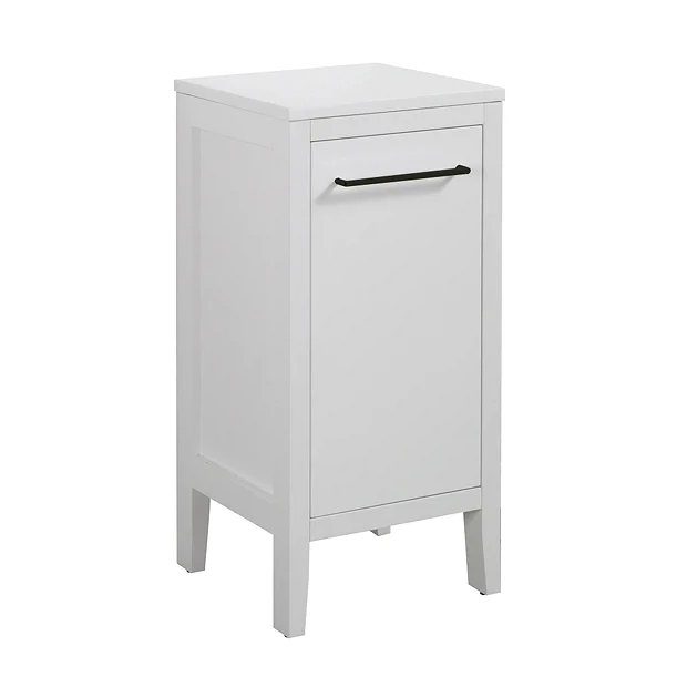 Victorian Plumbing Montrose White Laundry Unit With Matt Black Handle 4 Victorian Plumbing Montrose White Laundry Unit With Matt Black Handle - Image 2