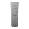 Monza­­ Bathroom Monza Concrete Effect Tall Wall Hung Storage Unit - 1500mm High -Vanity Unit Bathroom Suites mz35tucn l