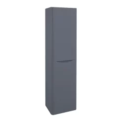 Monza­­ Bathroom Monza Matt Grey Tall Wall Hung Storage Unit - 1500mm High