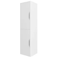 Monza­­ Bathroom Monza Gloss White Floor Standing Vanity Bathroom Furniture Package -Vanity Unit Bathroom Suites mzwhtfsfp d3