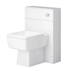 Nova Bathroom Nova High Gloss White Vanity Bathroom Suite - W1100 X D400/200mm -Vanity Unit Bathroom Suites novahighglosswhitevanitybathroomsuitew1100d2
