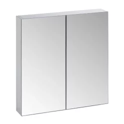 Tavistock Observe Double Door Mirror Cabinet - Gloss White