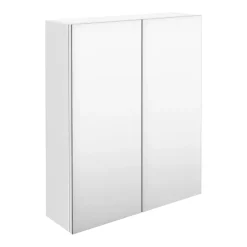 Hudson Reed 600mm White Gloss 50/50 Mirror Unit