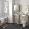 Hudson Reed 300x255mm Driftwood Compact Base Unit -Vanity Unit Bathroom Suites off281 d2