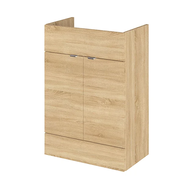 Hudson Reed 600x355mm Natural Oak Full Depth Vanity Unit 4 Hudson Reed 600x355mm Natural Oak Full Depth Vanity Unit - Image 2