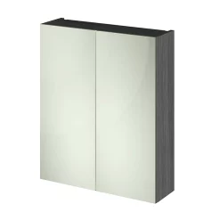 Hudson Reed 600mm Grey Avola 50/50 Mirror Unit