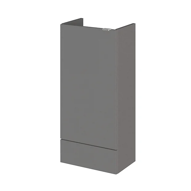 Hudson Reed 400x255mm Gloss Grey Compact Base Unit 4 Hudson Reed 400x255mm Gloss Grey Compact Base Unit - Image 2