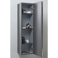 Roper Rhodes 320mm Mirrored Storage Unit - Gloss White -Vanity Unit Bathroom Suites purcmir12w d1