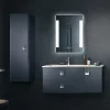 Hudson Reed Sarenna 350mm Wall Hung Tall Unit - Mineral Blue 2 Hudson Reed Sarenna 350mm Wall Hung Tall Unit - Mineral Blue -Vanity Unit Bathroom Suites sar362 d1
