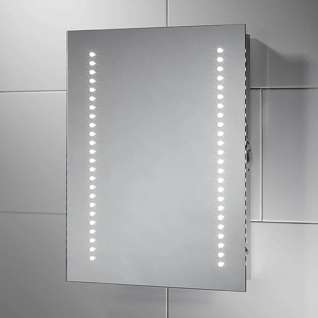 Sensio Furniture Lighting Solution Sensio Sienna 390 X 500mm LED Mirror With Demister Pad & Shaving Socket 4 Sensio Furniture Lighting Solution Sensio Sienna 390 X 500mm LED Mirror With Demister Pad & Shaving Socket - Image 2