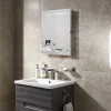 Sensio Furniture Lighting Solution Sensio Nyla LED Mirror With Integrated Glass Shelf, Demister Pad & Shaving Socket -Vanity Unit Bathroom Suites se30566c01 d1
