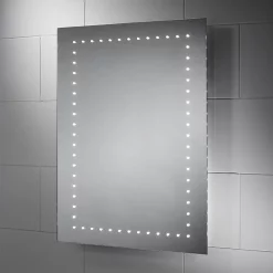 Sensio Furniture Lighting Solution Sensio Bronte 800 X 600mm LED Border Mirror With Demister Pad -Vanity Unit Bathroom Suites se30576c01 l