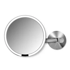 Simplehuman Rechargeable Wall Mounted 20cm Cosmetic Sensor Mirror -Vanity Unit Bathroom Suites st3002 d1
